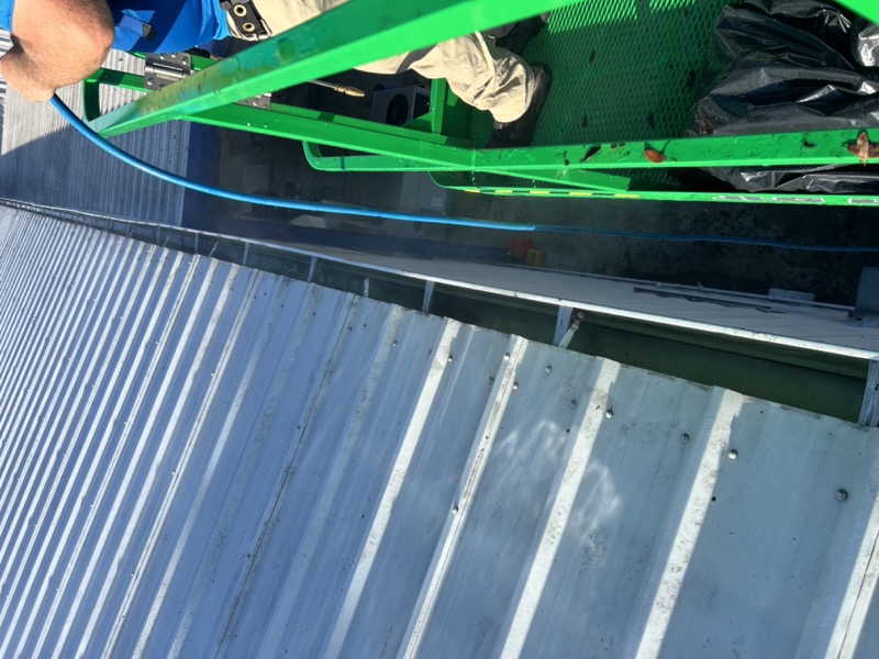 Copper gutter installation Lakeland