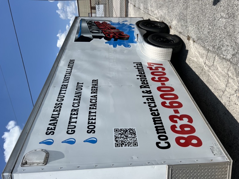 K-style gutter installation Lakeland