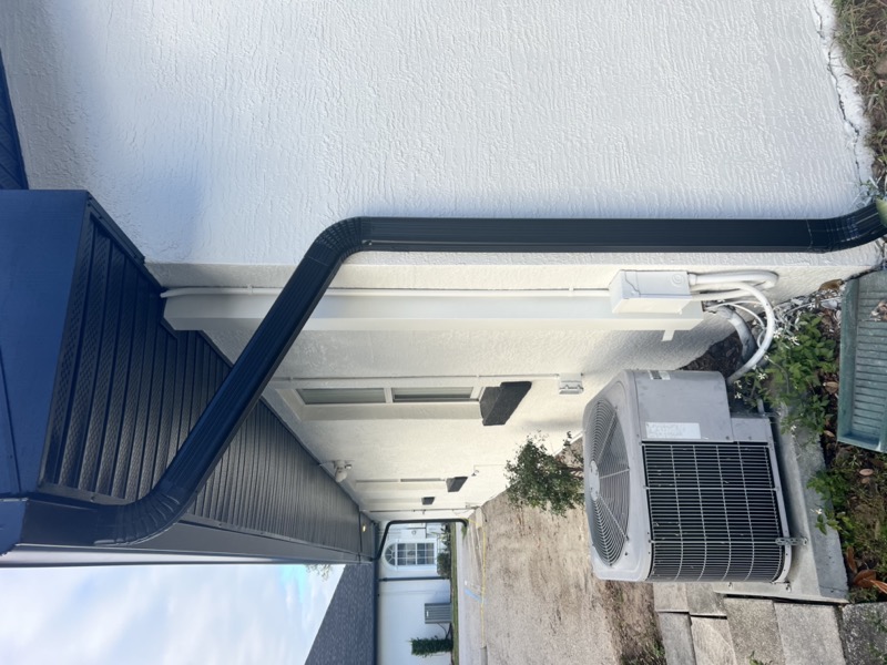 K-style gutter installation Lakeland